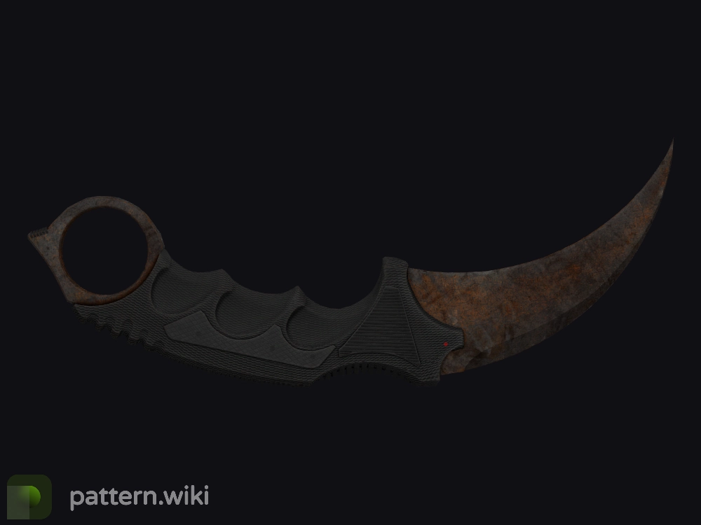 Karambit Rust Coat seed 16