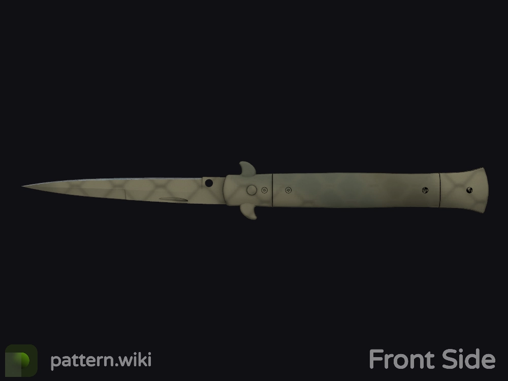 Stiletto Knife Safari Mesh seed 477