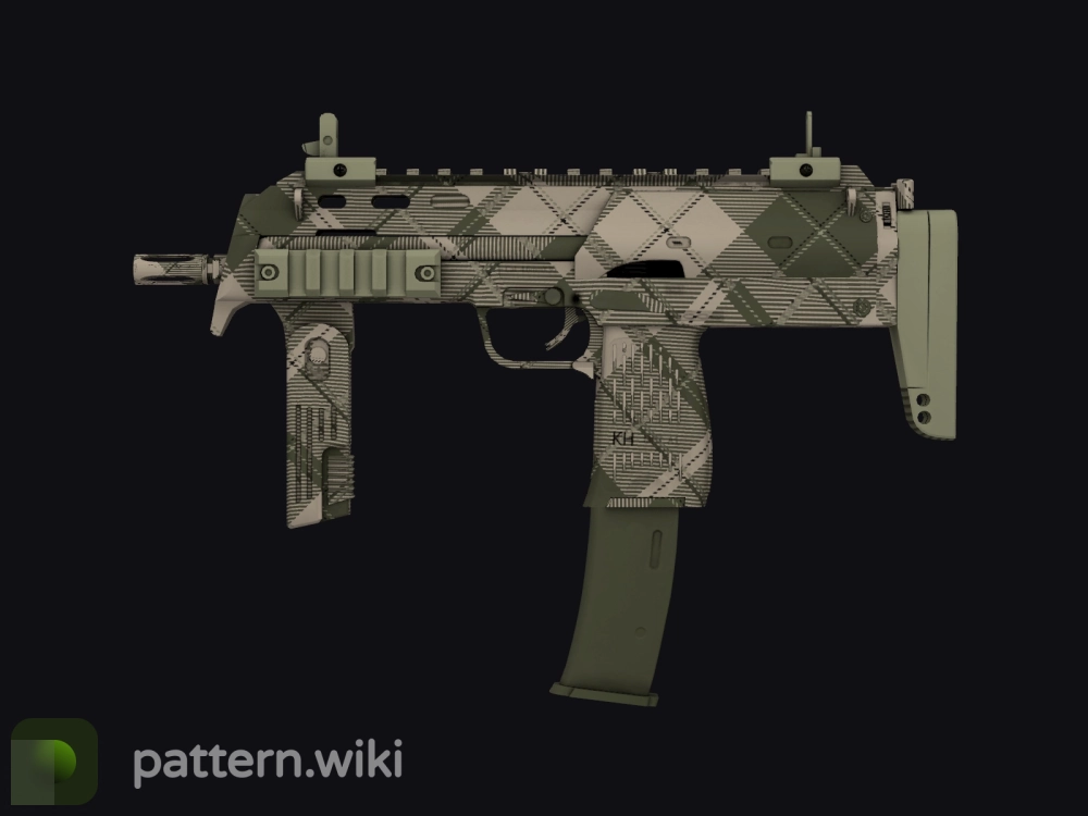 MP7 Olive Plaid seed 444