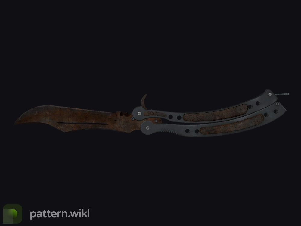 Butterfly Knife Rust Coat seed 822