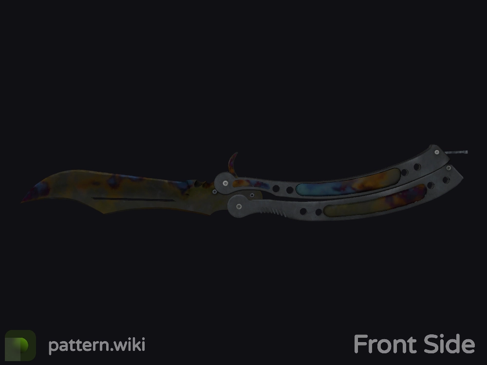 Butterfly Knife Case Hardened seed 543