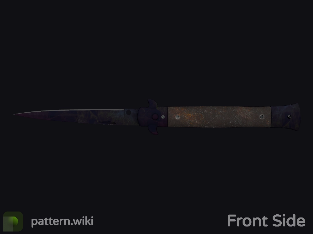 Stiletto Knife Doppler seed 356