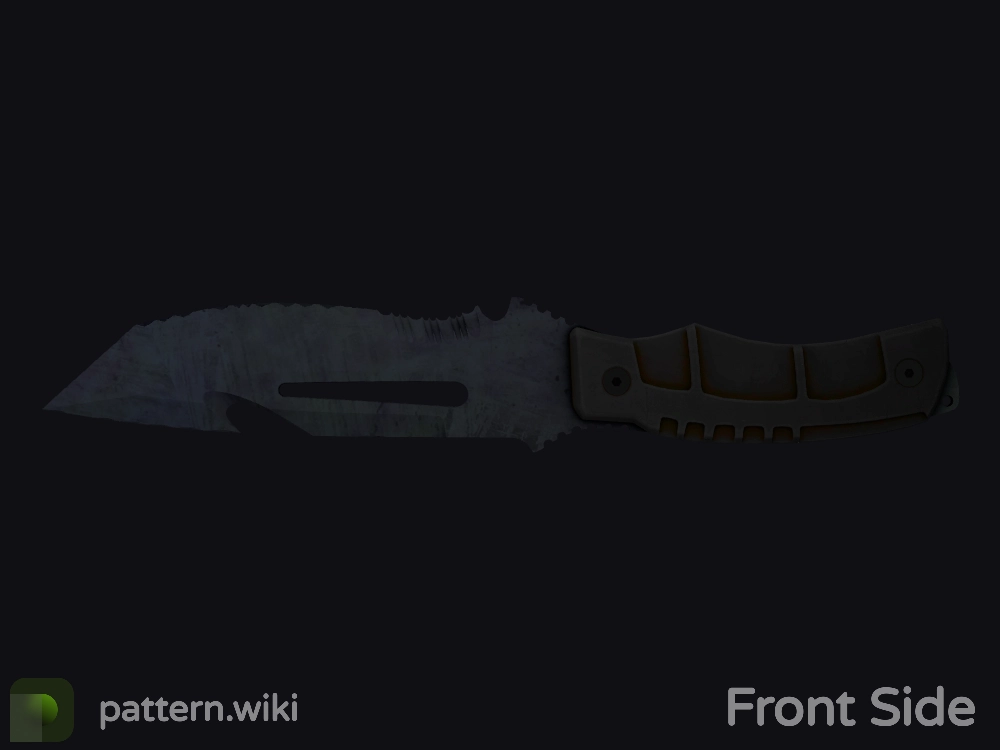 Survival Knife Blue Steel seed 221