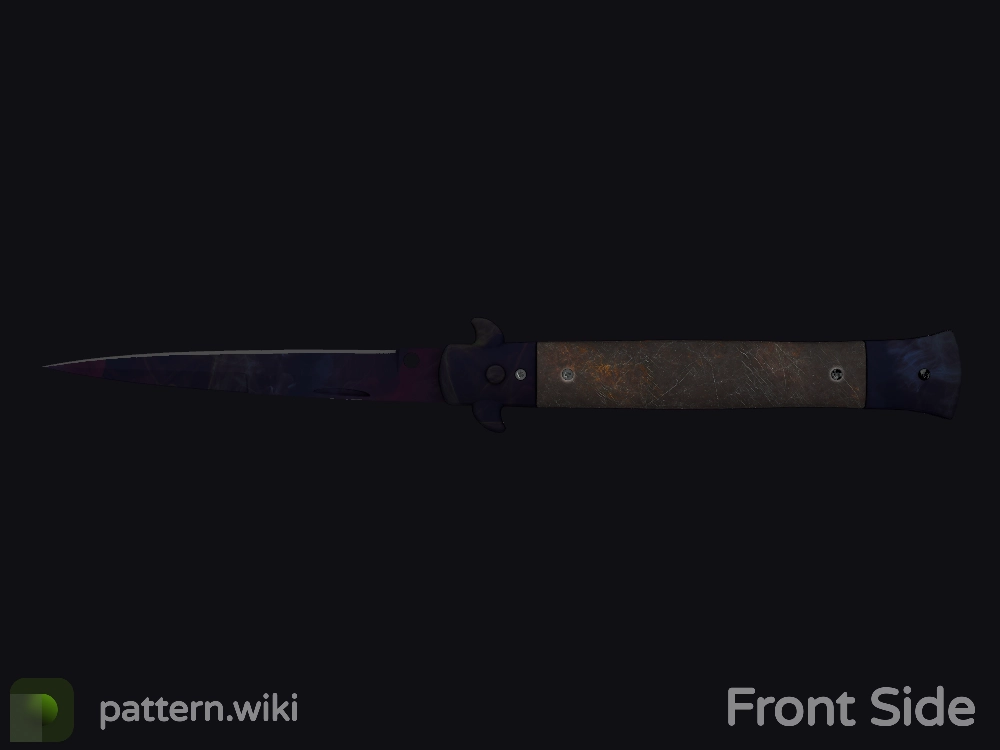 Stiletto Knife Doppler seed 689