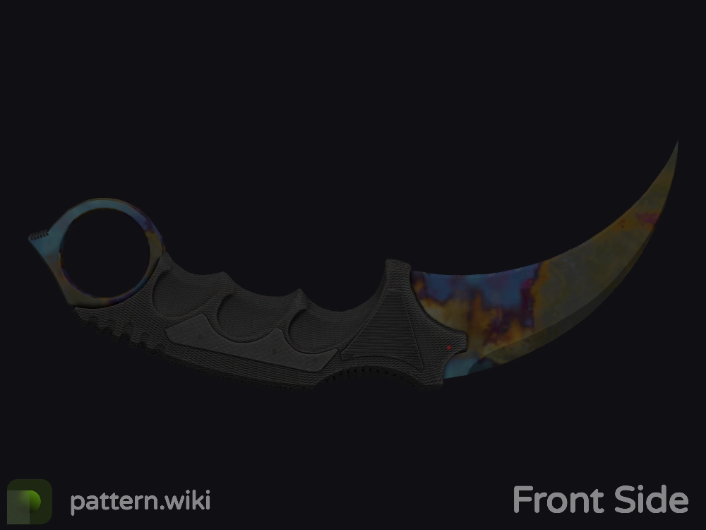 Karambit Case Hardened seed 492