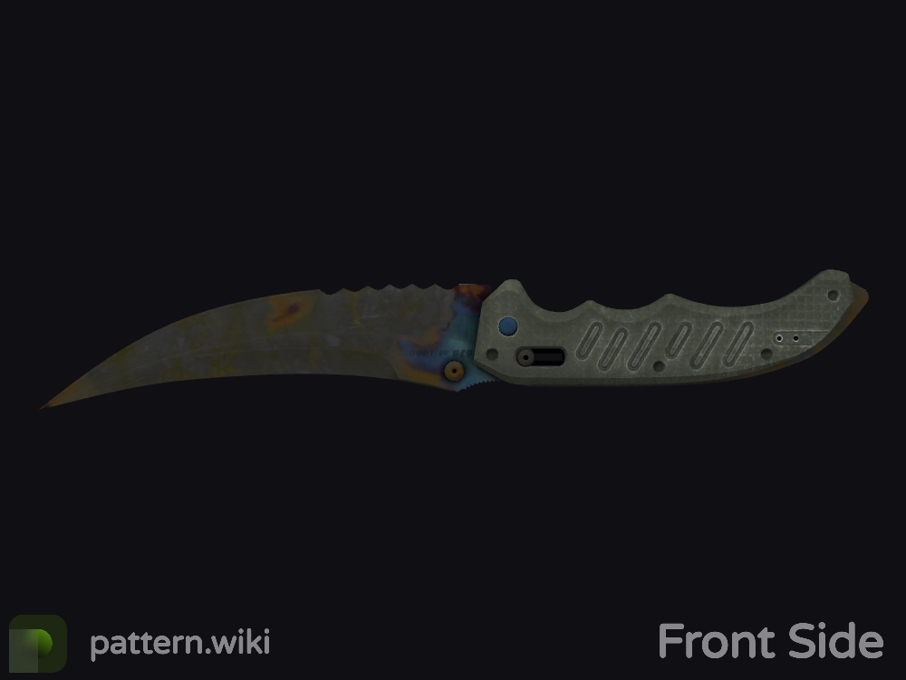 Flip Knife Case Hardened seed 895