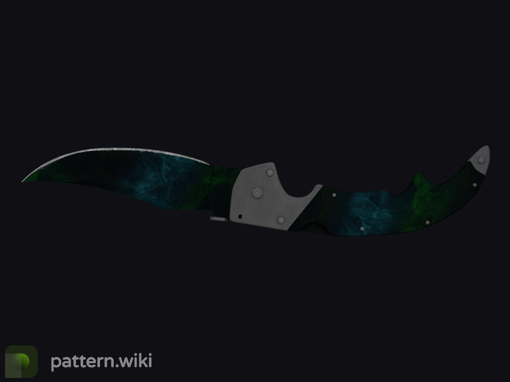 Falchion Knife Gamma Doppler seed 874