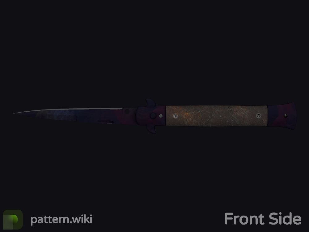 Stiletto Knife Doppler seed 753