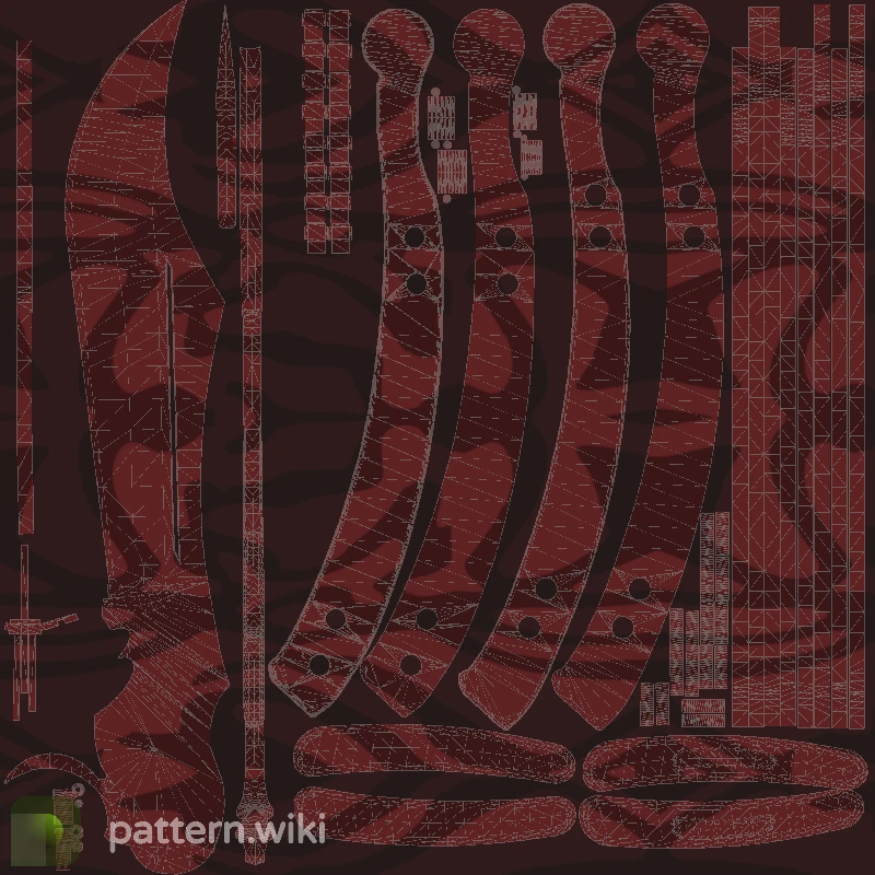 Butterfly Knife Slaughter seed 402 pattern template