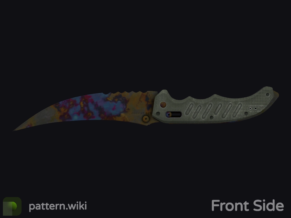 Flip Knife Case Hardened seed 824