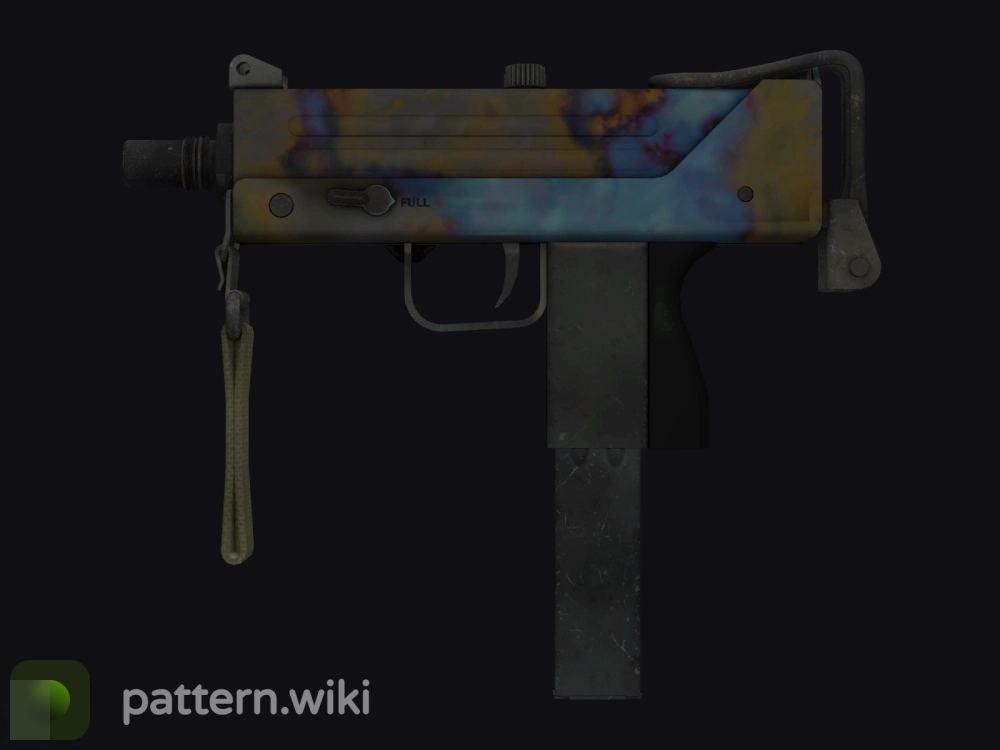 MAC-10 Case Hardened seed 10