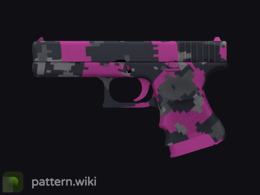 Glock-18 Pink DDPAT seed 208