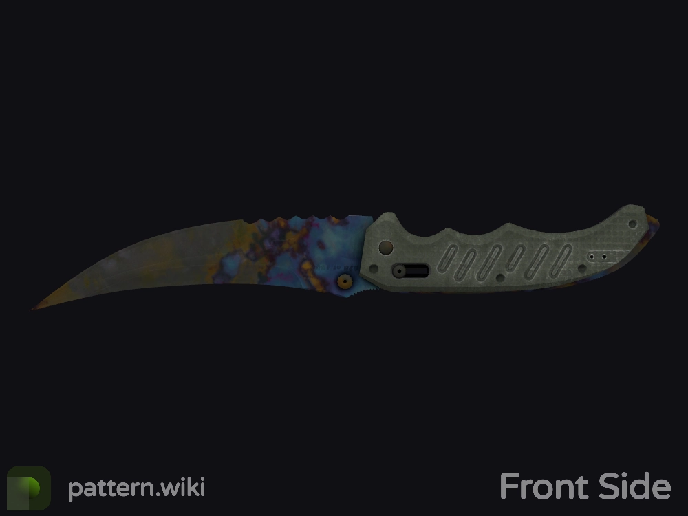 Flip Knife Case Hardened seed 537