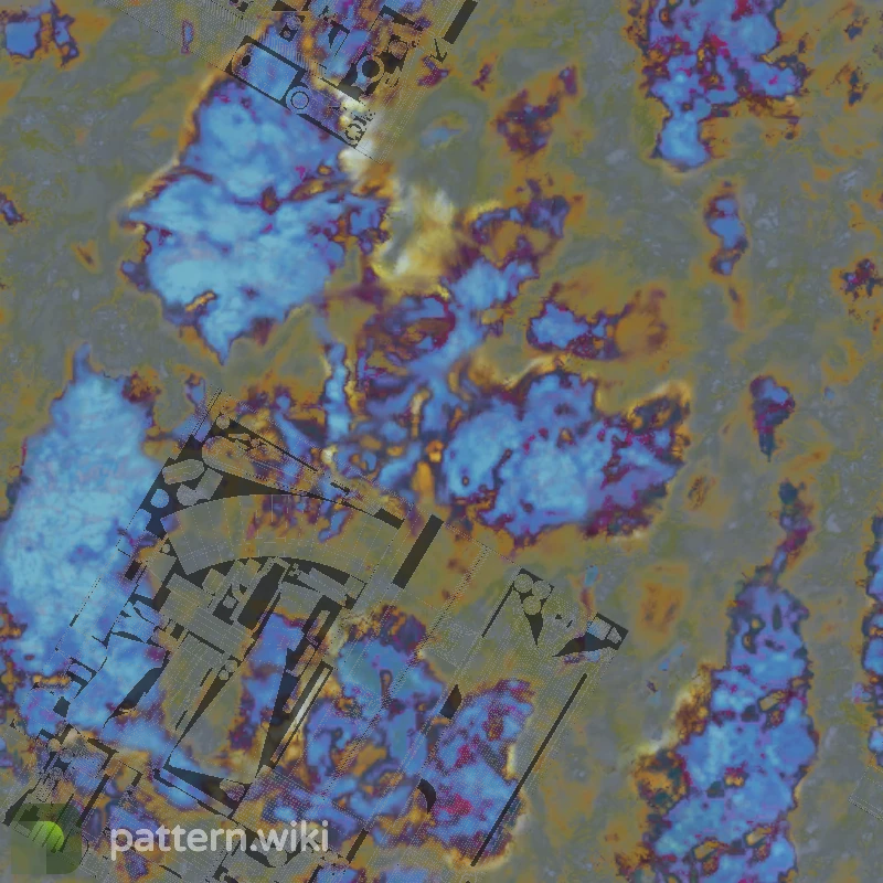 AK-47 Case Hardened seed 140 pattern template