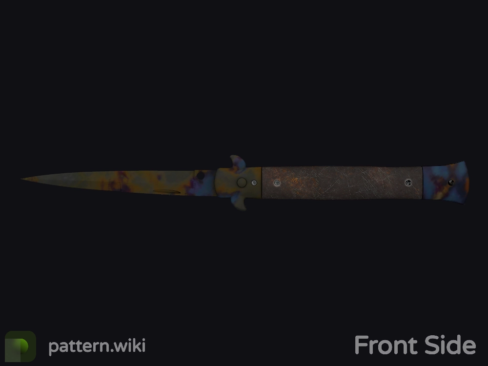 Stiletto Knife Case Hardened seed 764