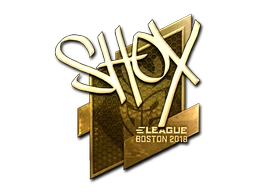 Sticker shox (Gold) | Boston 2018 preview