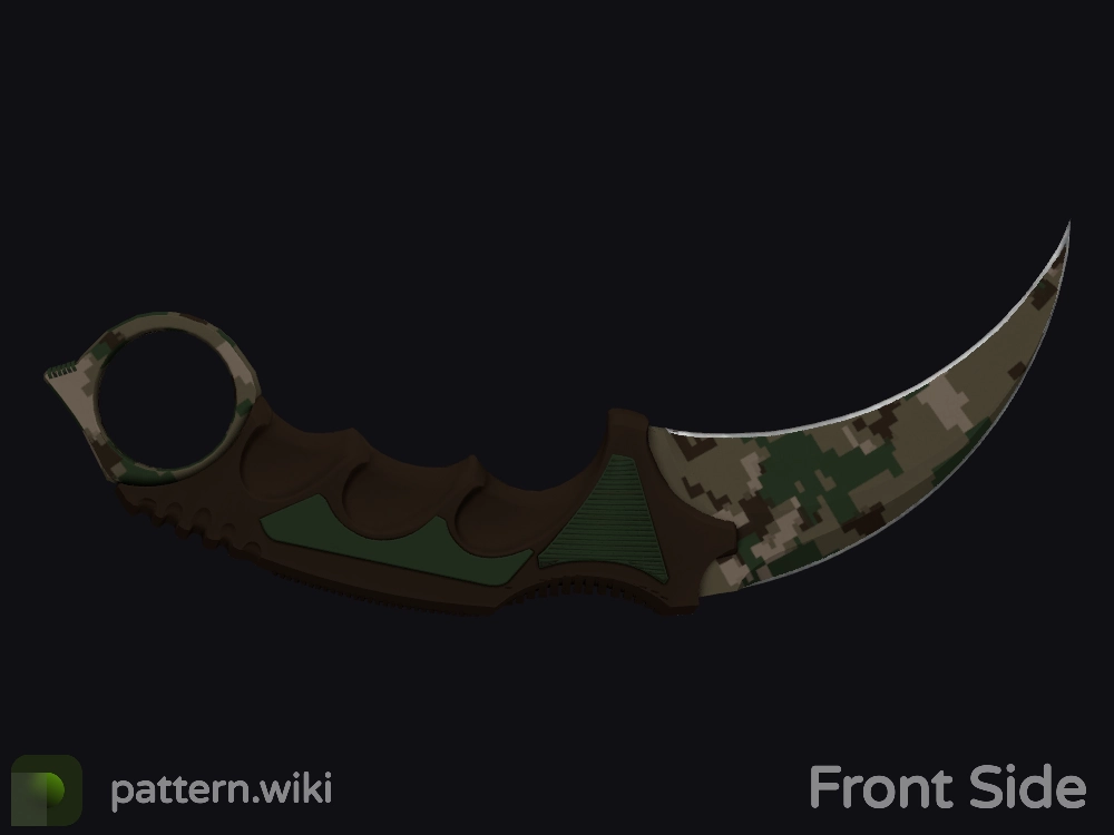 Karambit Forest DDPAT seed 384