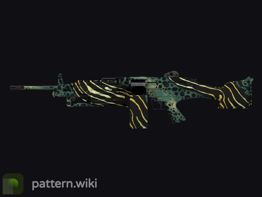 M249 Emerald Poison Dart seed 755