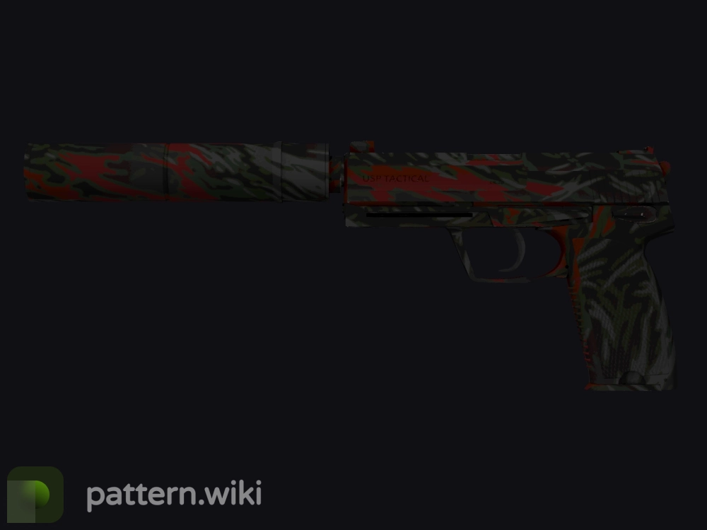 USP-S Blood Tiger seed 187