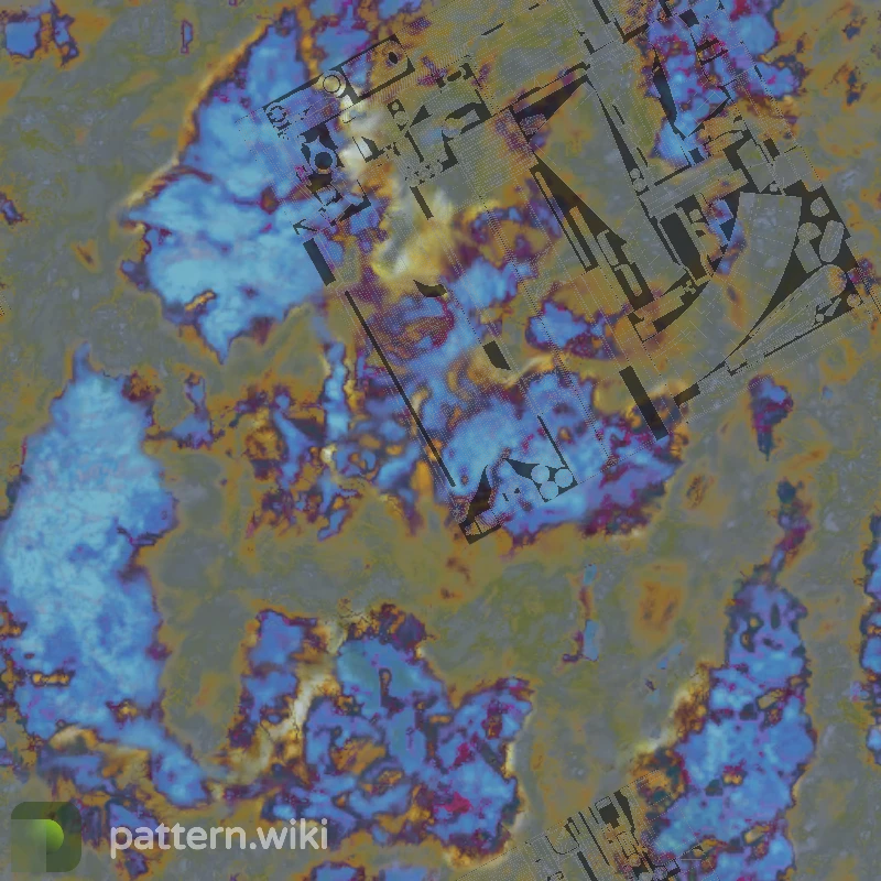 AK-47 Case Hardened seed 284 pattern template