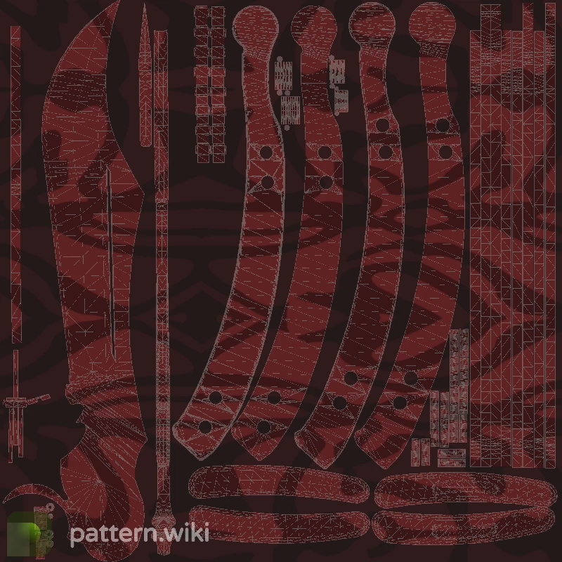 Butterfly Knife Slaughter seed 363 pattern template