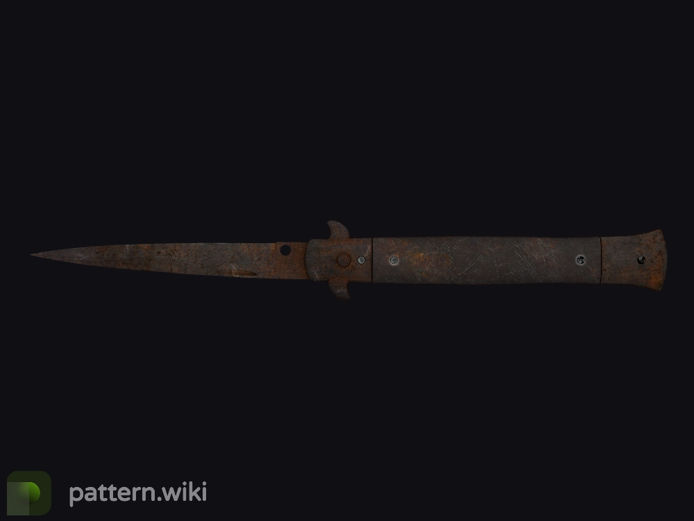 Stiletto Knife Rust Coat seed 887