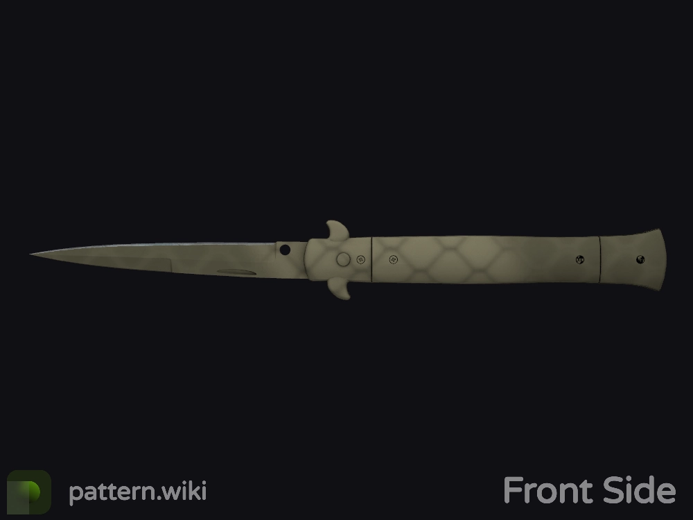 Stiletto Knife Safari Mesh seed 468