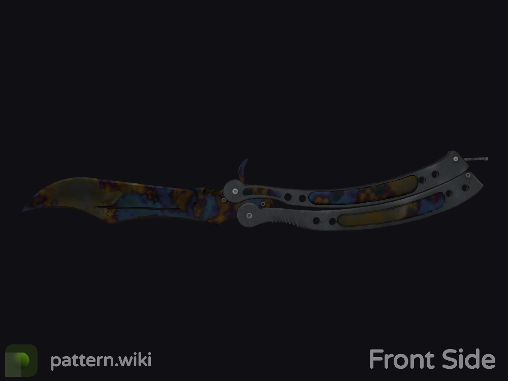 Butterfly Knife Case Hardened seed 48