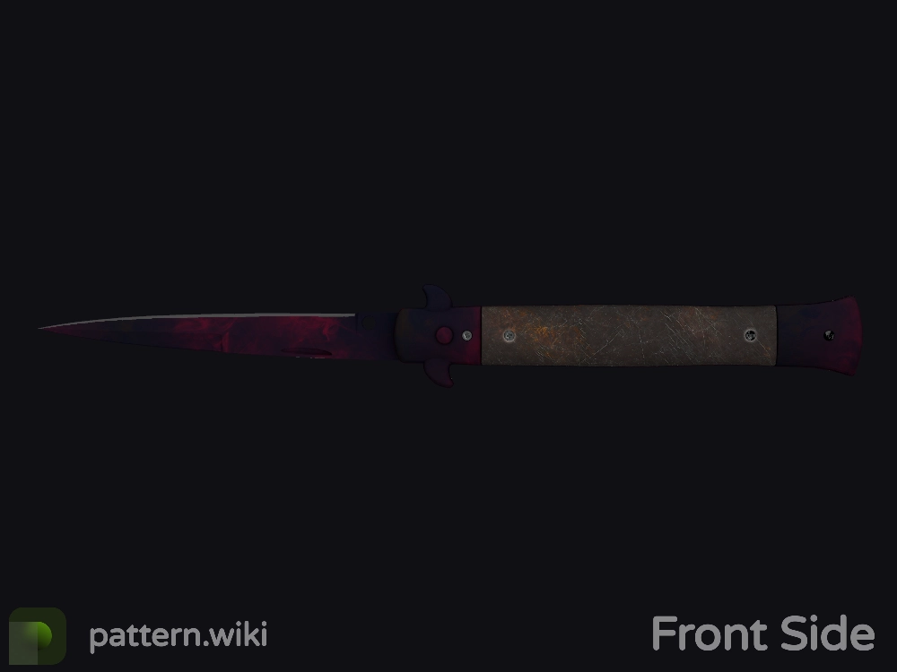 Stiletto Knife Doppler seed 803