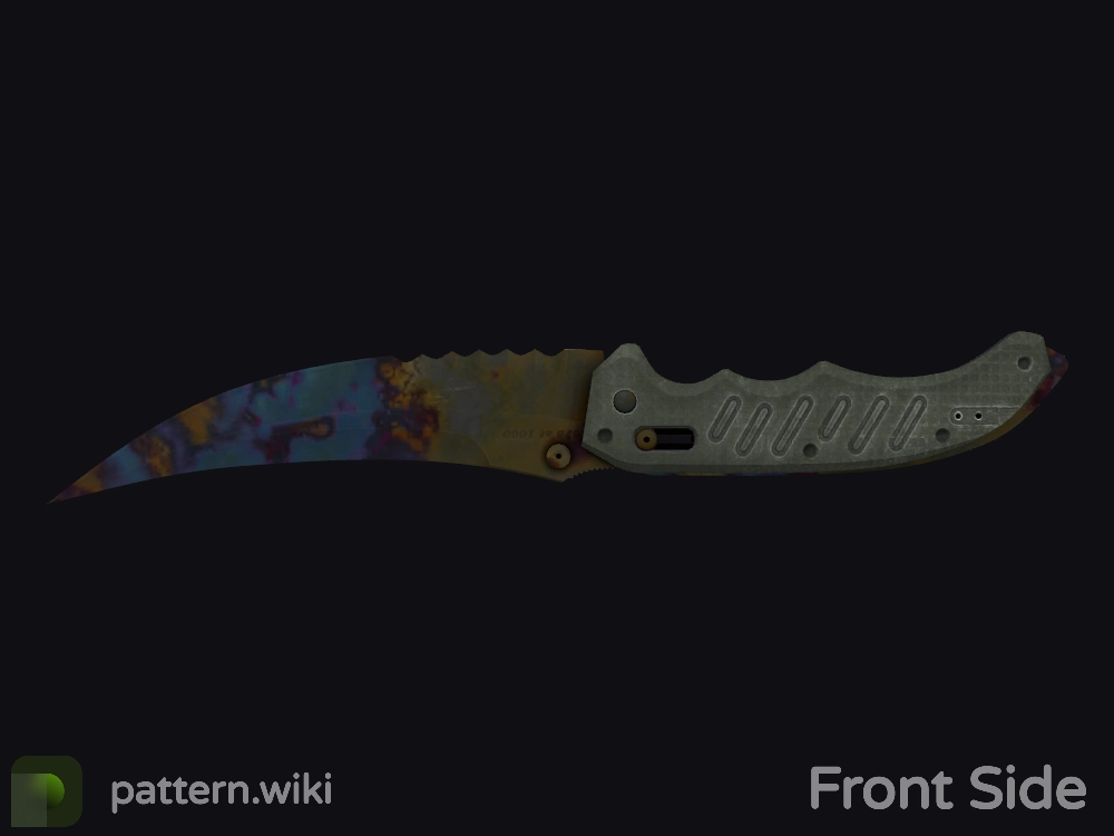 Flip Knife Case Hardened seed 822