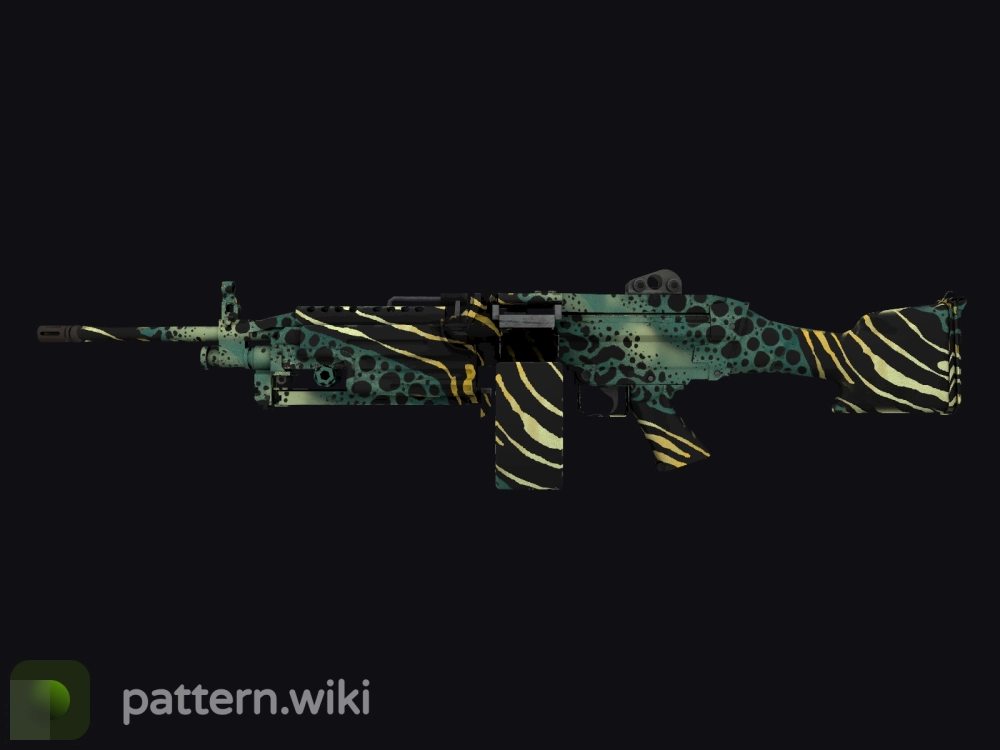 M249 Emerald Poison Dart seed 896