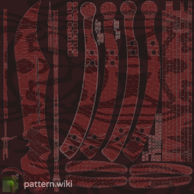 Butterfly Knife Slaughter seed 934 pattern template