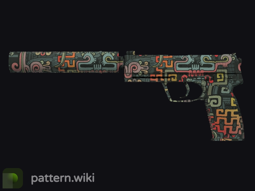 USP-S Ancient Visions seed 132