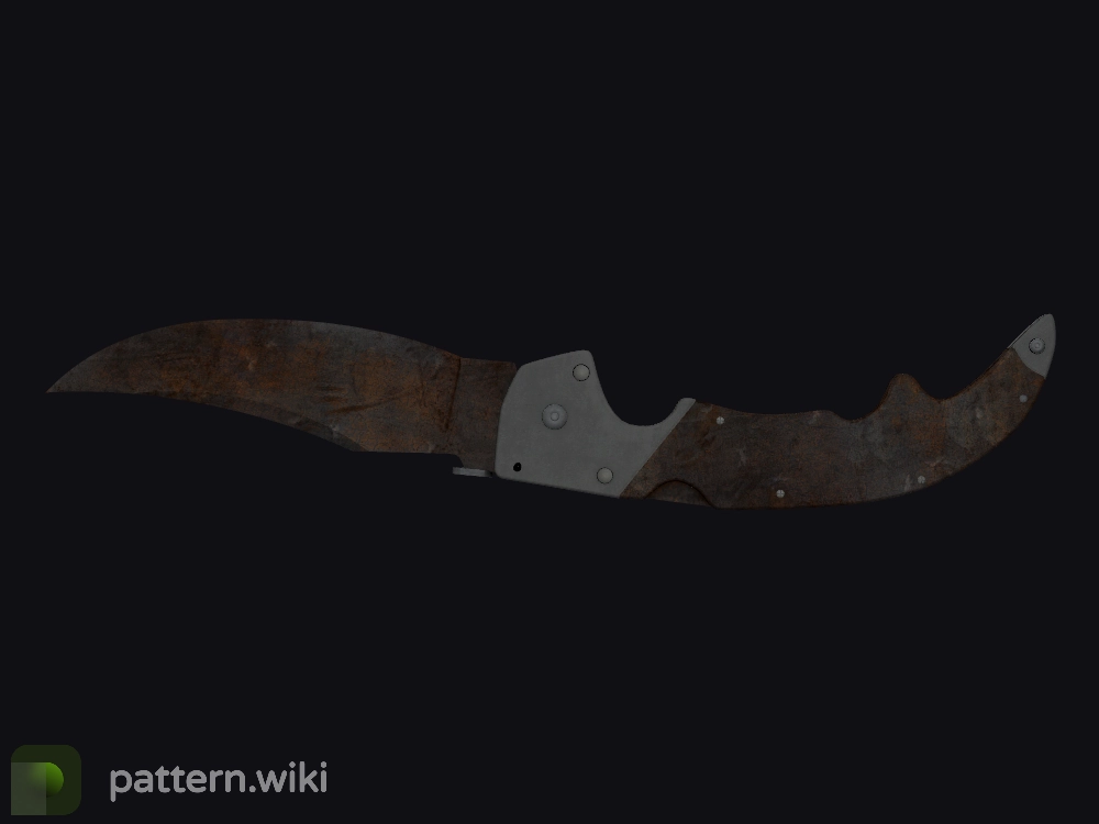 Falchion Knife Rust Coat seed 414