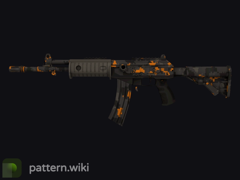 Galil AR Orange DDPAT seed 558