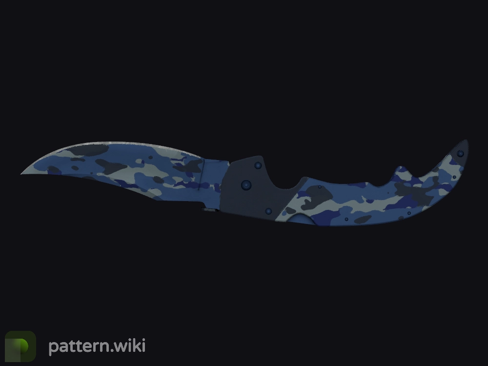 Falchion Knife Bright Water seed 169