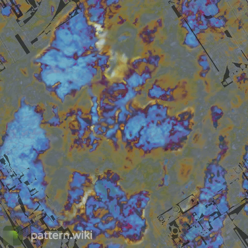 AK-47 Case Hardened seed 31 pattern template