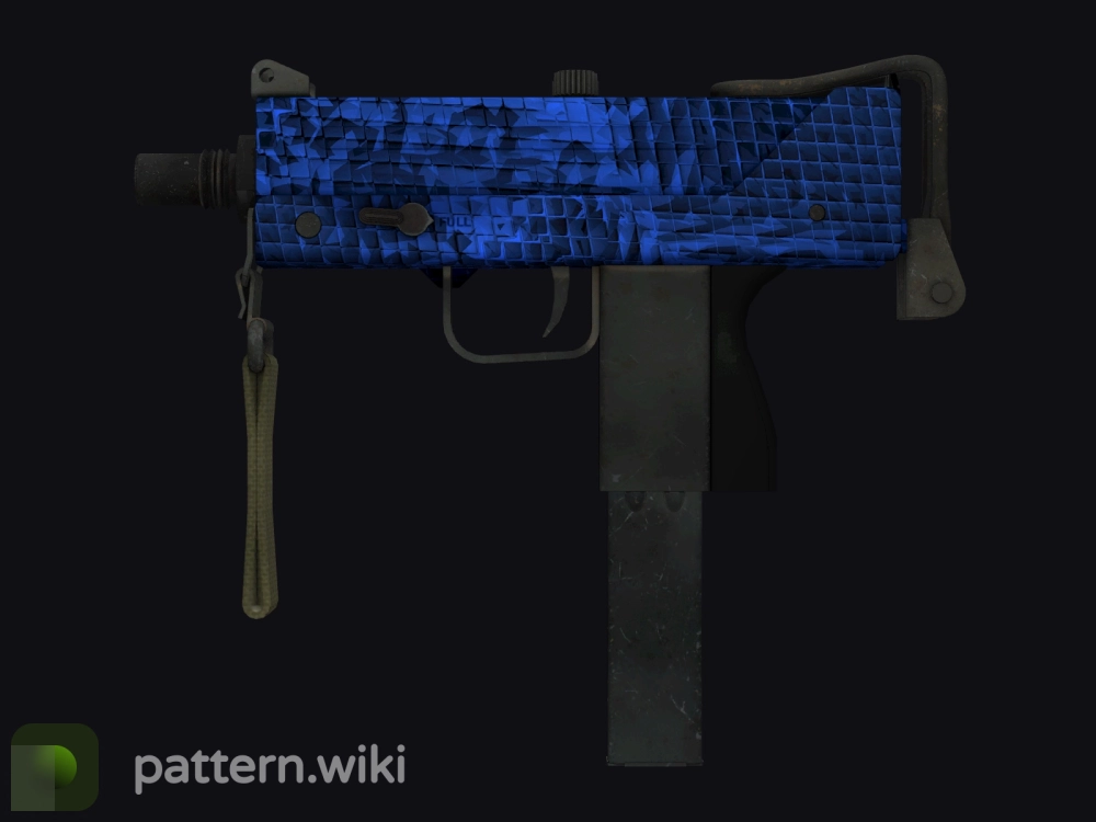 MAC-10 Lapis Gator seed 177