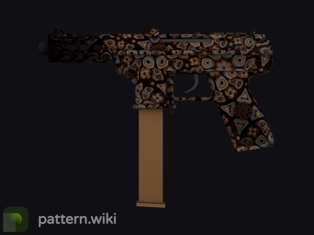 Tec-9 Orange Murano seed 246