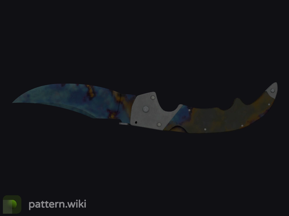 Falchion Knife Case Hardened seed 112