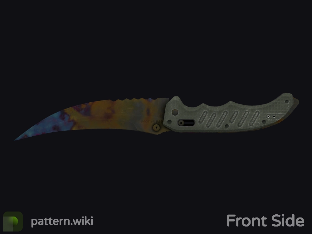 Flip Knife Case Hardened seed 405