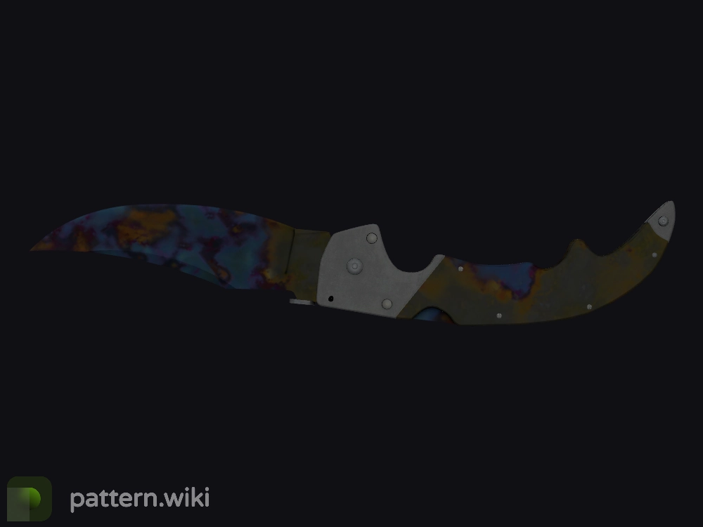 Falchion Knife Case Hardened seed 290