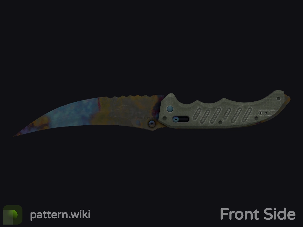 Flip Knife Case Hardened seed 788