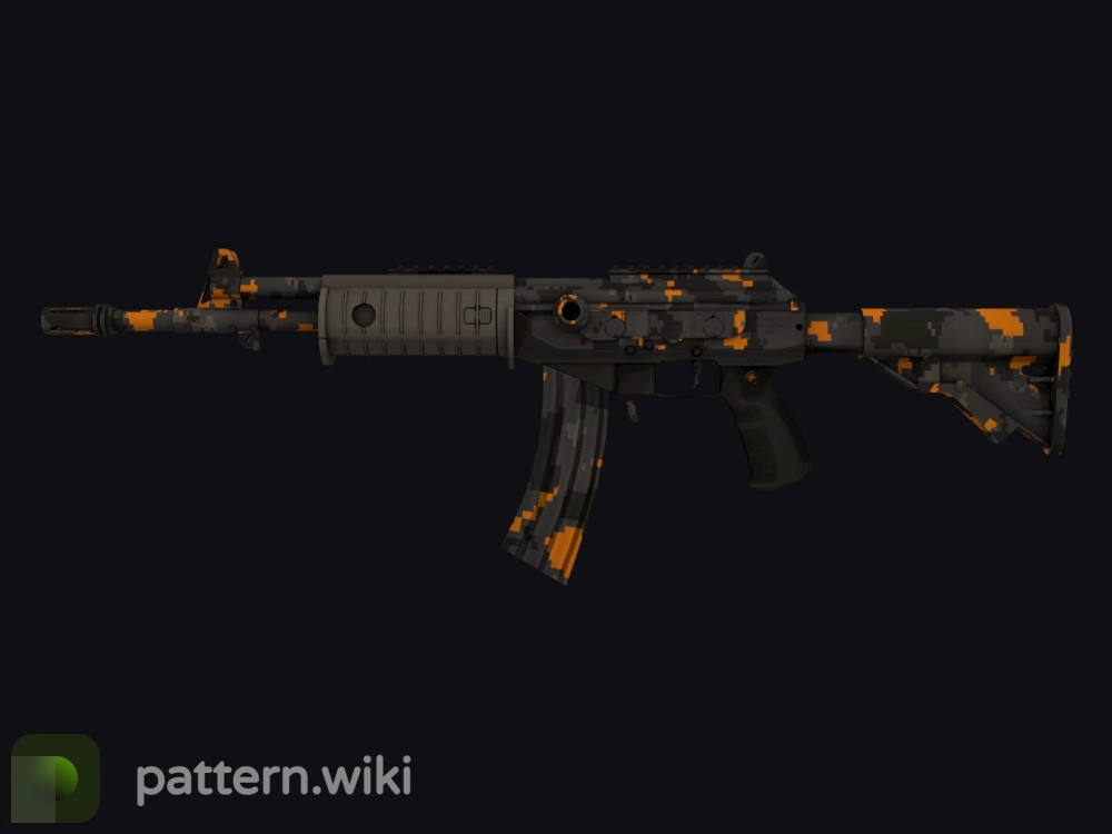 Galil AR Orange DDPAT seed 972