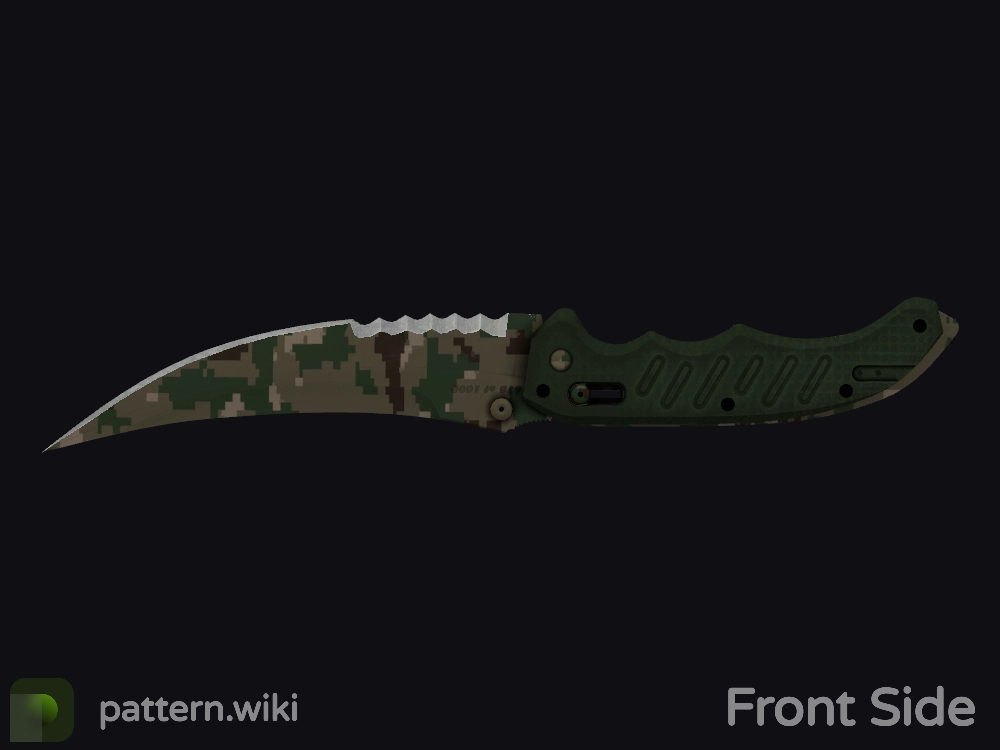 Flip Knife Forest DDPAT seed 136