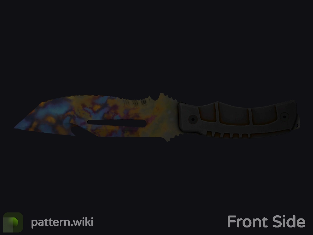 Survival Knife Case Hardened seed 424