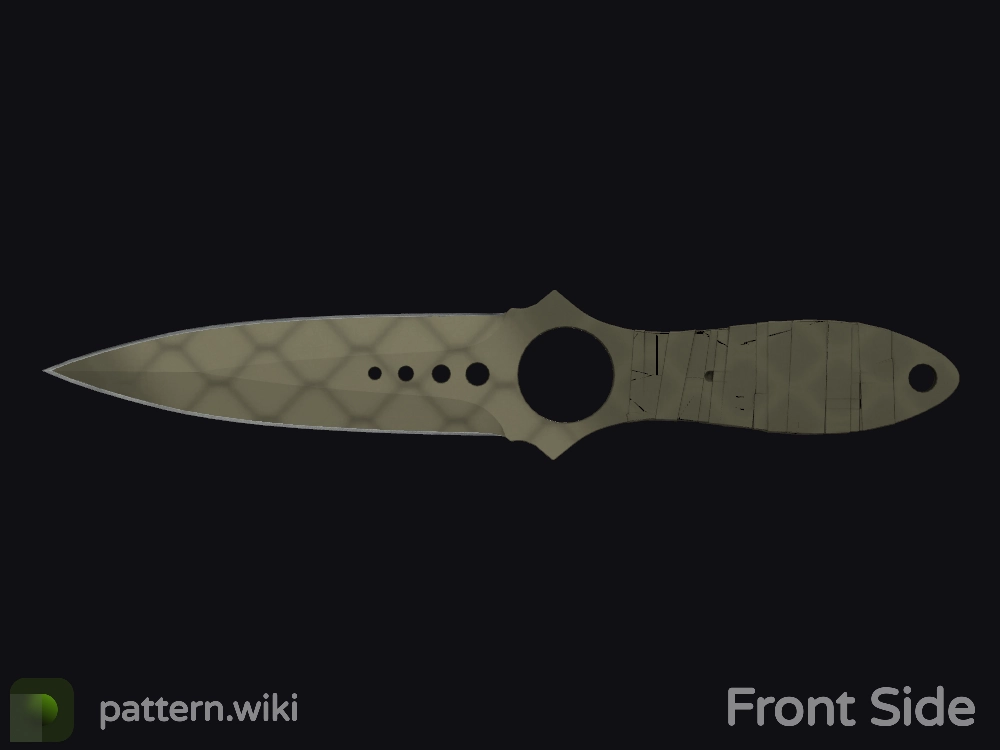 Skeleton Knife Safari Mesh seed 565