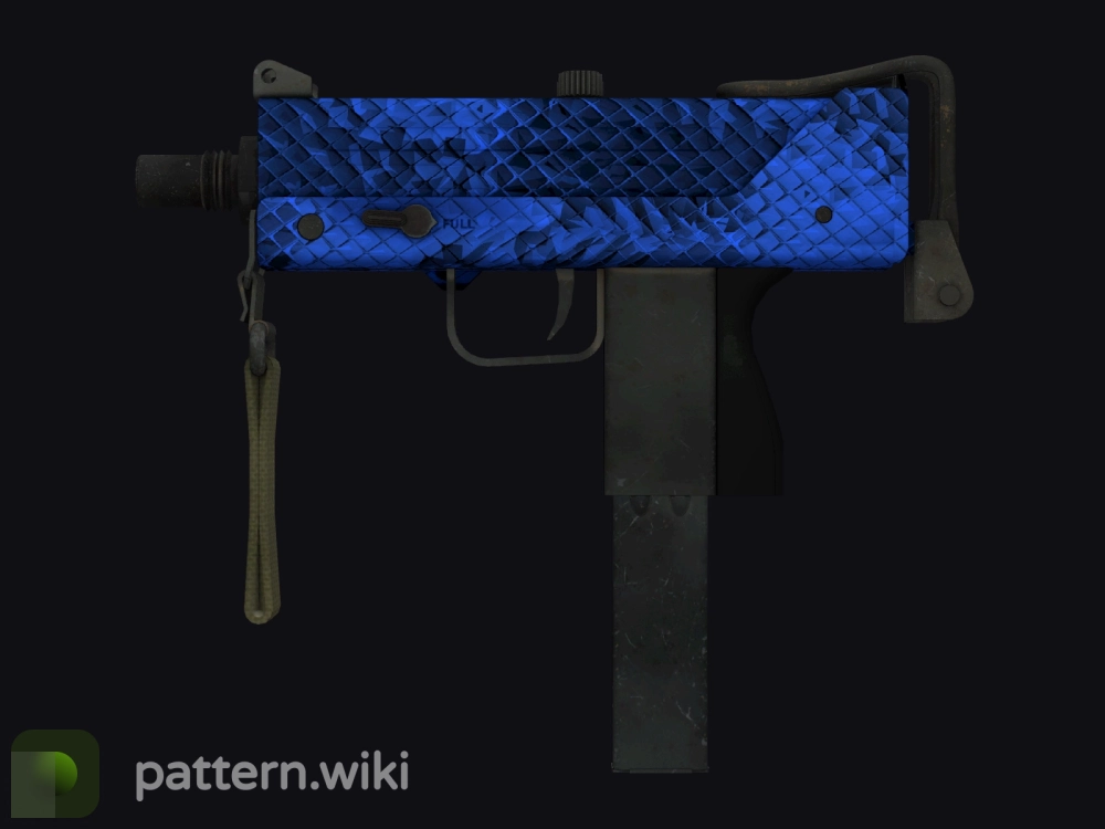 MAC-10 Lapis Gator seed 622