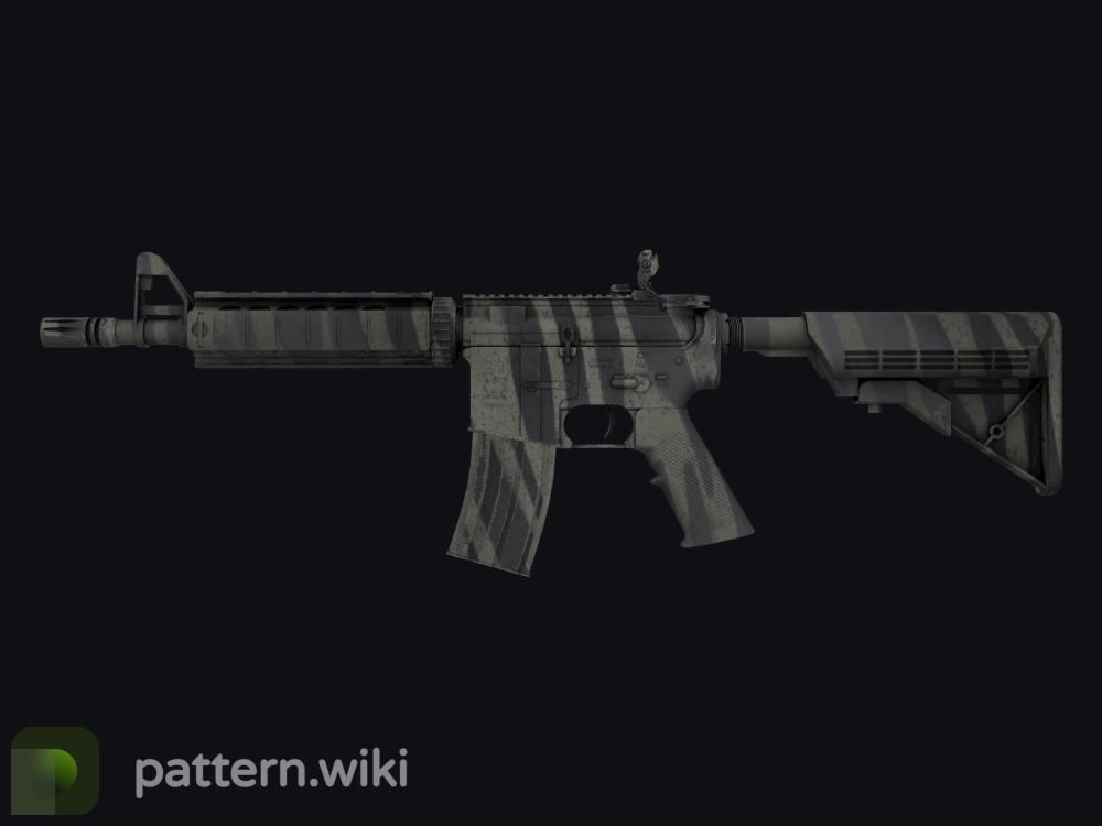 M4A4 Faded Zebra seed 929