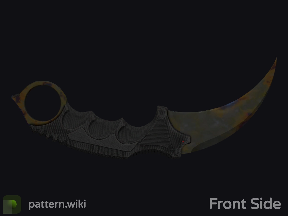 Karambit Case Hardened seed 971